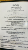 Llano's Hungry Hunter menu