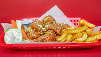 K Wings Cafe food