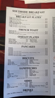 Southside Cafe menu