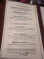 Red Wolfe Inn menu