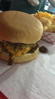 Willie T’s Dawgs Burgers food