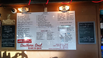 Southern Soul Barbeque food