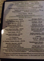 Rene's Dining Room menu