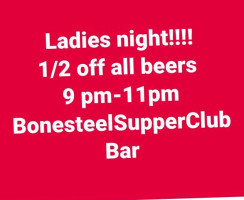 Bonesteel Supper Club inside