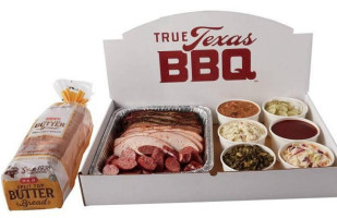 True Texas Bbq food