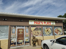 Page's Place Cafe And Grill food