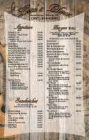 Lisa's Place menu