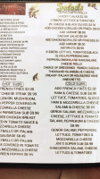 Joe's Pasta Pizza menu