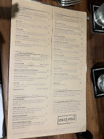 East End Grill menu