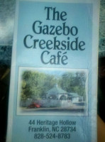 Gazebo Creekside Cafe inside