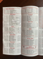 China menu