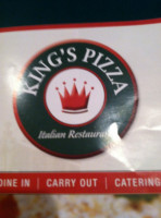 Kings Pizza Italian inside