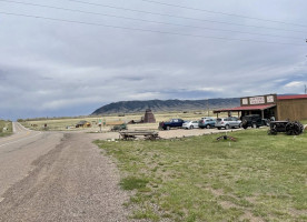 Trading Post Saloon inside