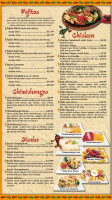 Fiesta Mexicana menu