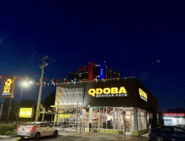 Qdoba Mexican Eats outside