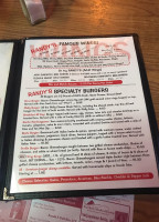 Randy's Up The River menu