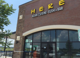 Here Asian Sushi Roanoke outside