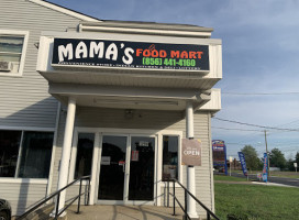 Mama's Indian Kitchen Food Mart outside