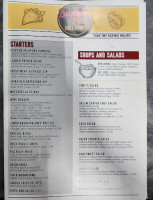 Bunker Hill Chill & Grill menu