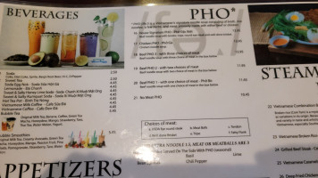 Látaste Vietnamese Cuisine menu