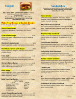 Babe's Sports Page Grill menu