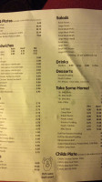 Chris' -b-que menu