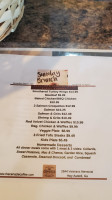 The Cenacle Coffee Bistro menu