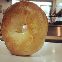 Sandy Bottom Bagels food