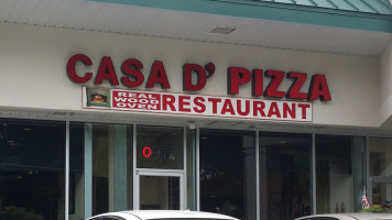 Casa D’pizza outside