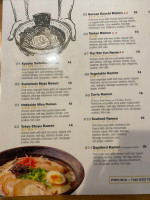 Ramen Spot menu