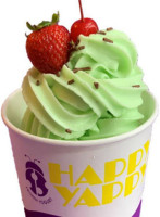 Happy Yappy Bubble Tea Froyo Ice-cream inside