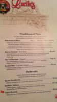 Lucile’s menu