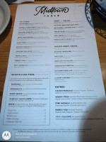 Midtown Table menu