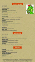 Gator's menu