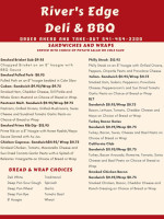 Rivers Edge Bbq Grill menu