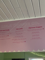 Lula Coffee Co menu