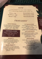 Pamendis Italian Grill menu