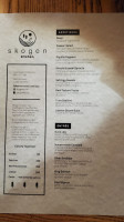 Skogen Kitchen menu