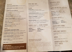 7th Street Cafe menu