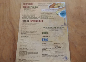 El Rancho menu