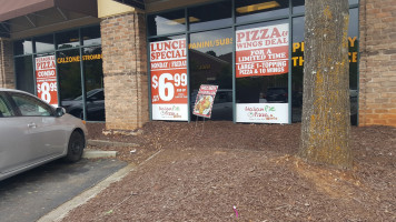 Italian Pie In Neighborhood Walmart Grocery Store) outside