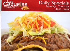 Las Cazuelas Mexican Seafood Surprise food