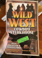 Wild West Cowboy Steakhouse food