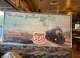 The Crown Railroad Café food