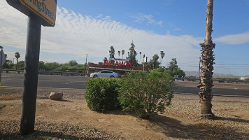 Aguilas Hidaway Saloon outside