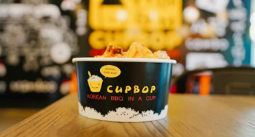 Cupbop Korean Bbq In A Cup food