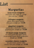 Baja Burrito Co. menu