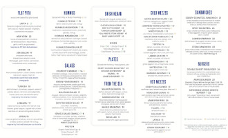 Cibo Wine Coral Gables menu