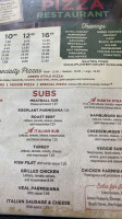 Angelo's Pizza Restaurant Seafood Steamer Bar menu