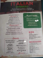 Angelo's Pizza Restaurant Seafood Steamer Bar menu